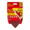 TORK CRAFT Sanding Triangle 120 Grit 140 X 140 X 98mm 5/pack W/h Hook And Loop