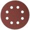 TORK CRAFT Sanding Disc 115mm 40 Grit With Holes 10/pk Hook And Loop