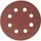TORK CRAFT Sanding Disc 115mm 240 Grit With Holes 10/pk Hook And Loop