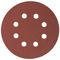 TORK CRAFT Sanding Disc 125mm 120 Grit With Holes 10/pk Hook And Loop