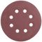 TORK CRAFT Sanding Disc 125mm 180 Grit With Holes 10/pk Hook And Loop