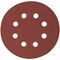 TORK CRAFT Sanding Disc 125mm 240 Grit With Holes 10/pk Hook And Loop