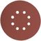 TORK CRAFT Sanding Disc 150mm 80 Grit With Holes 10/pk Hook And Loop