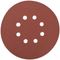 TORK CRAFT Sanding Disc 150mm 120 Grit With Holes 10/pk Hook And Loop