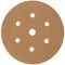 TORK CRAFT Gold Disc (50 Pieces) 150 Grit 150mm X 6+1 Holes Hook And Loop