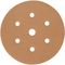 TORK CRAFT Gold Disc (50 Pieces) 180 Grit 150mm X 6+1 Holes Hook And Loop