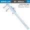 ACCUD Vernier Caliper 50-300mm 0.06mm Acc. 0.02mm Grad. Inside Point S/steel