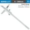 ACCUD Vernier Depth Caliper 200mm 0.03mm Acc. 0.02mm Grad. S/steel