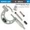 ACCUD Outside Micrometer 50mm 0.004mm Acc. 0.01mm Grad. With Interch. Anvils