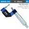 ACCUD Tube Micrometer 25mm 0.006mm Acc. 8x1.8mm Anvil 0.01mm Grad.
