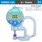 ACCUD Dig. Thickness Gauge 10mm 0.005mm Acc. 0.001mm Res. Ceramic Anvil