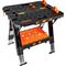 PONY Work Table And Sawhorse With 4pc Bench Dogs
