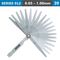 ACCUD Feeler Gauge 100mm 0.05 - 1.00mm 20 Leaves Din2275