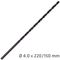 ALPEN Hss Drill Bit 4mm 220 X 150 Extra Long