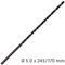 ALPEN Hss Drill Bit 5mm 245 X 170 Extra Long