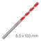 ALPEN Profi Multicut Drill Bit 6.0mmx100mm