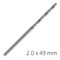 ALPEN Pro Hss 2mm Drill Din 338 Rn 135 Split Point Plastic Wallet (1