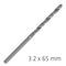 ALPEN Pro Hss 3.2mm Drill Din 338 Rn 135 Split Point Plastic Wallet (