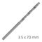 ALPEN Pro Hss 3.5mm Drill Din 338 Rn 135 Split Point Plastic Wallet (