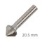 ALPEN Hss Countersink 90 20.5 Din 335 Shape C