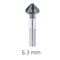 ALPEN Hss-eco5 Countersink 90 6.3 Din 335 Shapec 3-surface Shank