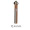 ALPEN Hss-eco5 Countersink 90 12.4 Din 335 Shapec 3-surface Shank