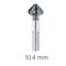 ALPEN Hss-eco5 Countersink 90 10.4 Din 335 Shapec 3-surface Shank Alunit Co