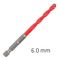 ALPEN Profi Multicut Drill Bit 6mm Hex Shank