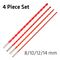 ALPEN Cassette Profi Multicut 4-pcs. 8.0i 10.0i 12.0i 14.0x 450 With Hammer-