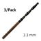 ALPEN Hss Sprint Master 3.3mm X3 Sleeved Din338 ALPEN Drill Bit