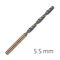 ALPEN Hss Sprint Master 5.5mm 10-pack Hang Tag Din 338 ALPEN Drill Bits