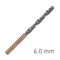 ALPEN Hss Sprint Master 6.0mm 10-pack Hang Tag Din 338 ALPEN Drill Bits
