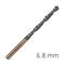 ALPEN Hss Sprint Master 6.8mm 10-pack Hang Tag Din 338 ALPEN Drill Bits