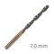 ALPEN Hss Sprint Master 7.0mm 10-pack Hang Tag Din 338 ALPEN Drill Bits