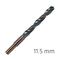 ALPEN Hss Sprint Master 11.5mm Red Shank 9.5mm X1 Sleeved Din338 ALPEN Drill