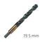 ALPEN Hss Sprint Master 19.5mm Red Shank 12.5mm X1 Sleeved Din338 ALPEN Dril