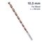 ALPEN Timber Twist 10mm X 250 Long Wood Drill Bit Sleeved