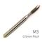 ALPEN Machine Tap Cobalt 3mm In Pouch 0.5mm Pitch