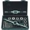 ALPEN Tap & Die Set 16 Piece M3 - M12 Hss With Die Holder & Tap Wrench