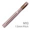 ALPEN Machine Tap Cobalt 10mm Spiral Fluted In Pouch 1.5mm Pitch