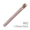 ALPEN Machine Tap Cobalt 12mm Spiral Fluted In Pouch 1.75mm Pitch