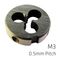 ALPEN Machine Die Cobalt 3mm Spiral Point In Pouch 0.5mm Pitch