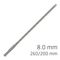 ALPEN Force X 8.0 X 260/200 Sds-plus Rebar Drill Bit X4 Cutting Edges - Bulk