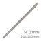 ALPEN Force X 14.0 X 260/200 Sds-plus Rebar Drill Bit X4 Cutting Edges - Bul