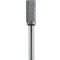 ALPEN Tc Rotary Burr 12mm Cyl No Front Cut For Hard Metals