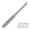 ALPEN Force X 6.0 X 110/050 Sds-plus Rebar Drill Bit X4 Cutting Edges