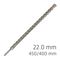 ALPEN Force X 22.0 X 450/400 Sds-plus Rebar Drill Bit X4 Cutting Edges