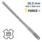 ALPEN Force X 28.0 X 450/400 Sds-plus Rebar Rebar Drill Bit X4 Cutting Edges
