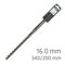ALPEN Sds Max Drill Bit 340x200 16mm
