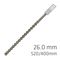 ALPEN Sds Max Drill Bit 520x400 26mm